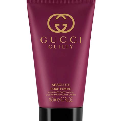 gucci guilty pour femme body lotion